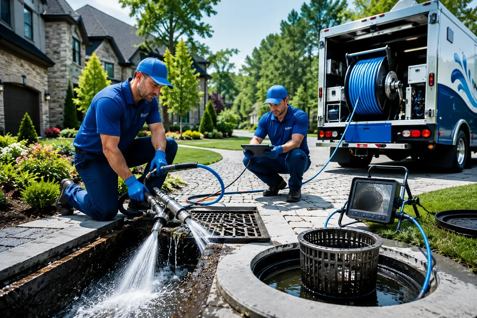 Local outdoor drain cleaning professionals in Brownsville, PA