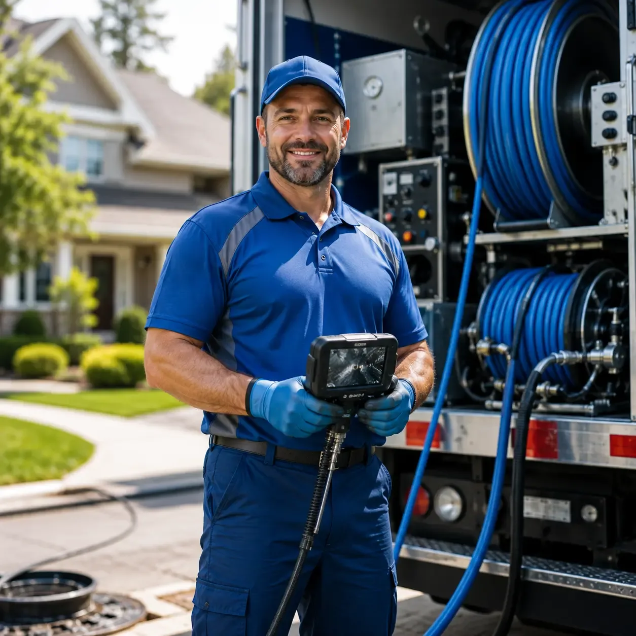 Local outdoor drain cleaning specialists in Brownsville, PA